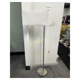 ~64" Chrome Pedestal Floor Lamp
