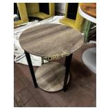 21" Round Side Table - 24" High