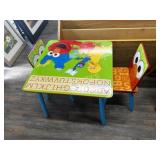 Big Bird Kids Table w/ 2 Chairs