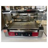 NEW Omcan 7 Unit Hot Dog Roller w/ Glass