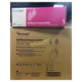 10 Boxes of Small Nitrile Exam Gloves - 200/Box