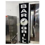 LG "BAR GRILL" Sign ~21 x 5 x 90