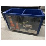 Insulated Mobile Outdoor Bar w/ Drains