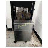 Pitco ~60lbs Gas Deep Fryer on Wheels