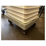 Dough Bin Dolly ~28 x 20 x 10