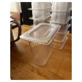 1/9, 6" Poly Insert w/ Lid