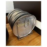 ~34 Pizza Trays w/ Stand - 12"