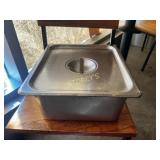 1/2, 6" S/S Insert w/ 6 Lids
