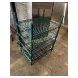 4 Tier Epoxy Coated Metro Rack ~24 x 18 x 33