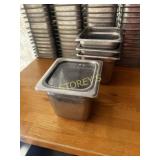 1/6, 6" S/S Insert w/ Lid