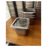 1/6, 6" S/S Insert w/ Lid