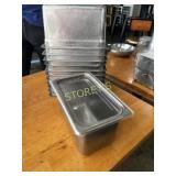 1/4, 6" S/S Insert w/ Lid