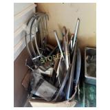 Qty of Asst Parts, Prep Table Dividers, Metal