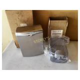 S/S Sanitary Trash Bin & Soap Dispenser