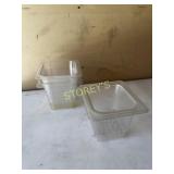 1/6, 6" Perf. Poly Insert w/ Lid