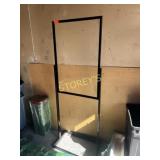 Black Metal Sign Board ~26 x 70