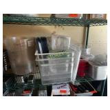 ~14 Poly Inserts & 5 Food Bins w/ LG Qty of Asst