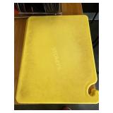 2 Yellow Cutting Boards ~15 x 20