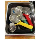 S/S Insert w/ 8 Asst Pizza Cutters