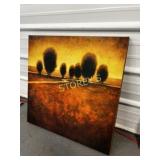 Canvas Tree Farm Picture ~27 x 27 Canvas Tree Farm Picture ~27 x 27