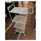 4 Tier Mobile Product Cart ~15 x 12 x 58 4 Tier Mobile Product Cart ~15 x 12 x 58