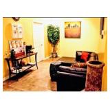 EQ3 Black Leather Sectional ~90 x 60 EQ3 Black Leather Sectional ~90 x 60