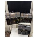 3 Stackable Storage / D�cor Trunks 3 Stackable Storage / D�cor Trunks