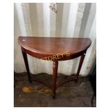 Half Moon Side / Entry Table ~30 x 12 x 28 Half Moon Side / Entry Table ~30 x 12 x 28