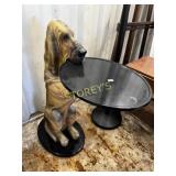 Dog Entry Tray Server Statue / D�cor ~33" Dog Entry Tray Server Statue / D�cor ~33"
