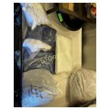 3 PPE Gowns, 4 Asst Small Lab / Spa Coats, Etc. 3 PPE Gowns, 4 Asst Small Lab / Spa Coats, Etc.