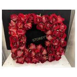 Square Rose / Valentine Wreath ~20" Square Rose / Valentine Wreath ~20"