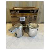 6 Halo 5" Recessed Lighting Housing & 6 NEW 6 Halo 5" Recessed Lighting Housing & 6 NEW