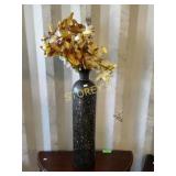 ~27/36" Metal Case w/ Faux D�cor ~27/36" Metal Case w/ Faux D�cor