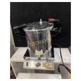 1000 Watt Sterilization Pot Burner w/ 1.5 Bags of 1000 Watt Sterilization Pot Burner w/ 1.5 Bags of