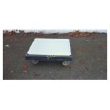 Black Dough Bin Dolly ~28x20x20