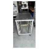 1/2 Size Welded S/S Tray Cart ~ 26x21x33