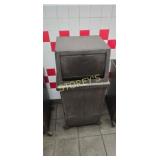 Continental Brown Mobile Garbage Can ~20x20x25