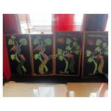 4 Indian Sand Art Wall Dï¿½cor