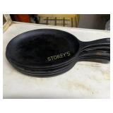 5 Cast Iron Skillets ~10x7