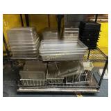 ~30 Asst Polycarb Inserts w/ Asst Lids