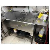 S/S Double Well Sink ~5.5