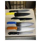 Insert w/ 6 Asst. Chef Knives