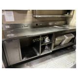 Custom S/S Work Table w/ Power ~101x30