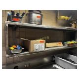 S/S 2 Tier Wall Shelf ~5.5