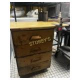 4 Drawer Table w/ Edlund Can Opener