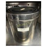 4 S/S Ingredient Tins