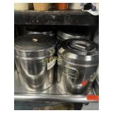 4 S/S Ingredient Tins