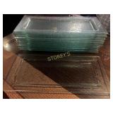 ~16 Glass  Appetizer Tray ~16 x 7