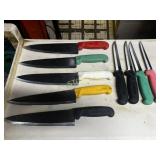 9 Asst. Chef Knives