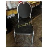 Black Stacking Banquet Chair